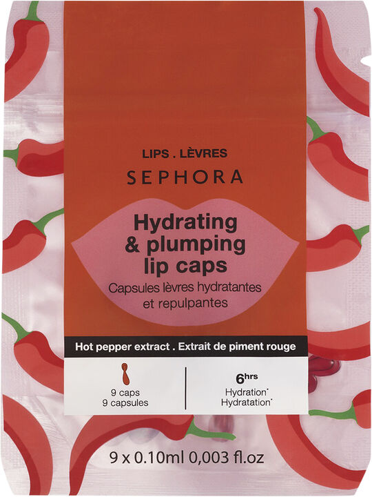 Återfuktande kapslar med fyllnadseffekt för läppar - Minikapslar, voly