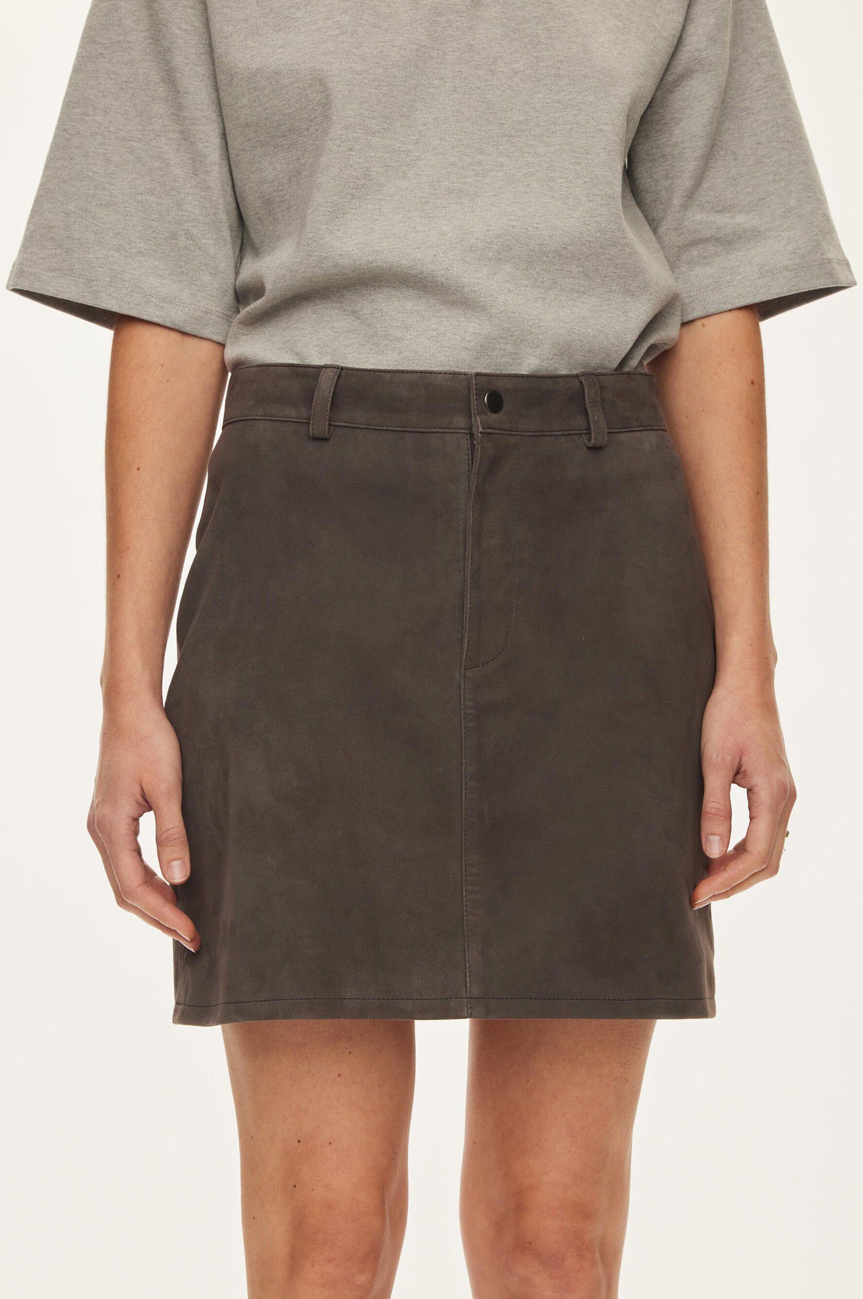 Kylie Suede Skirt