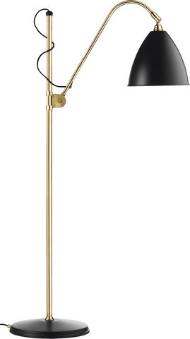BL3 Floor Lamp - ø21 (M) (Base: Brass, Shade: Soft Black Semi Matt)