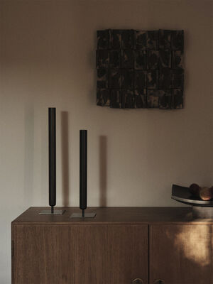 Stance Vase, H40, Bronzed Brass