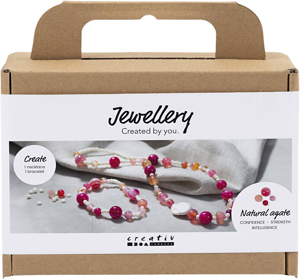 Mini DIY Kit Smykker, Halsk&aelig;de og armb&aring;nd