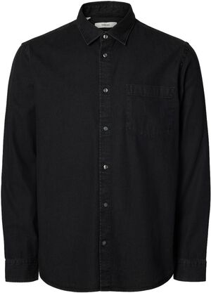 SLMREGCLAUS CARLO DENIM LS SHIRT NO