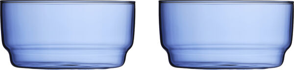 Skål Torino 12 cm 2 st Blå
