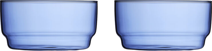 Skål Torino 12 cm 2 st Blå