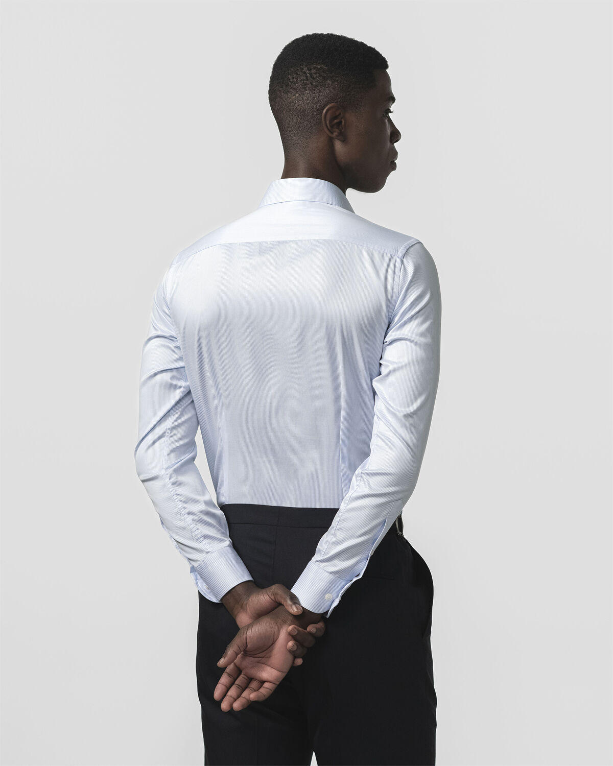 The Lawyer 4. 0 | Light blue stripe | Super slim fit