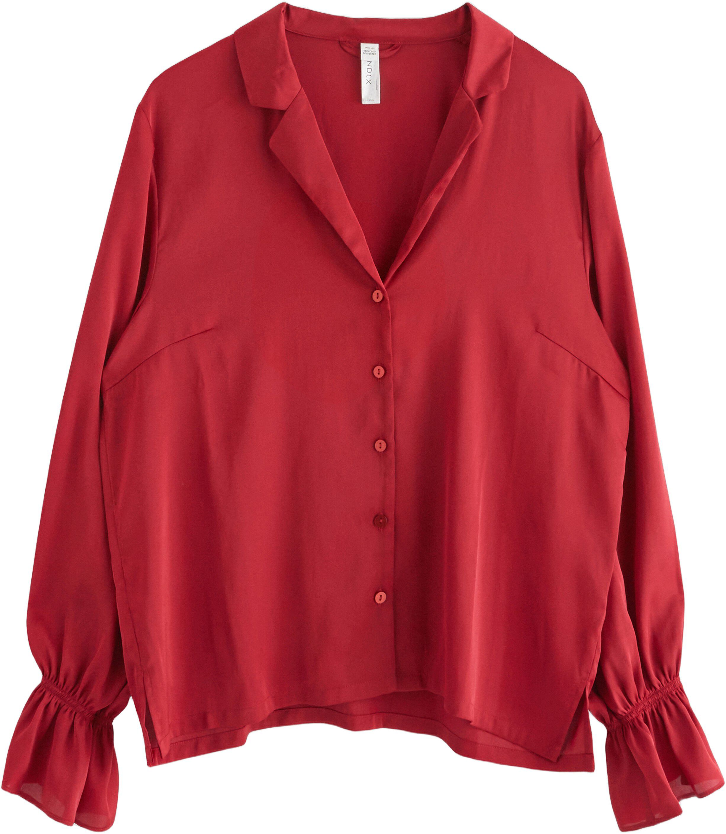 Komfortabel pyjamasskjorte med klas