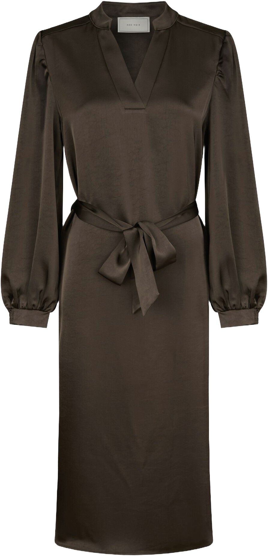 Rolana Heavy Sateen Dress