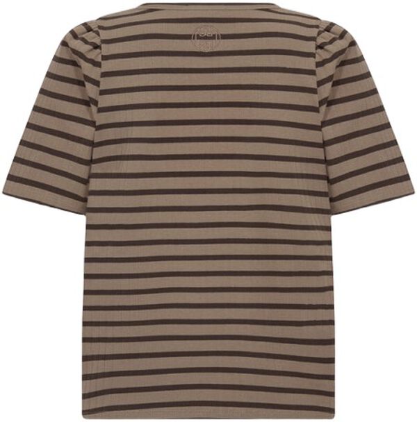 LR-NEDDIE 1 T-shirt Mørk brun