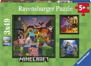 Ravnsburger 3*49 brikker ass