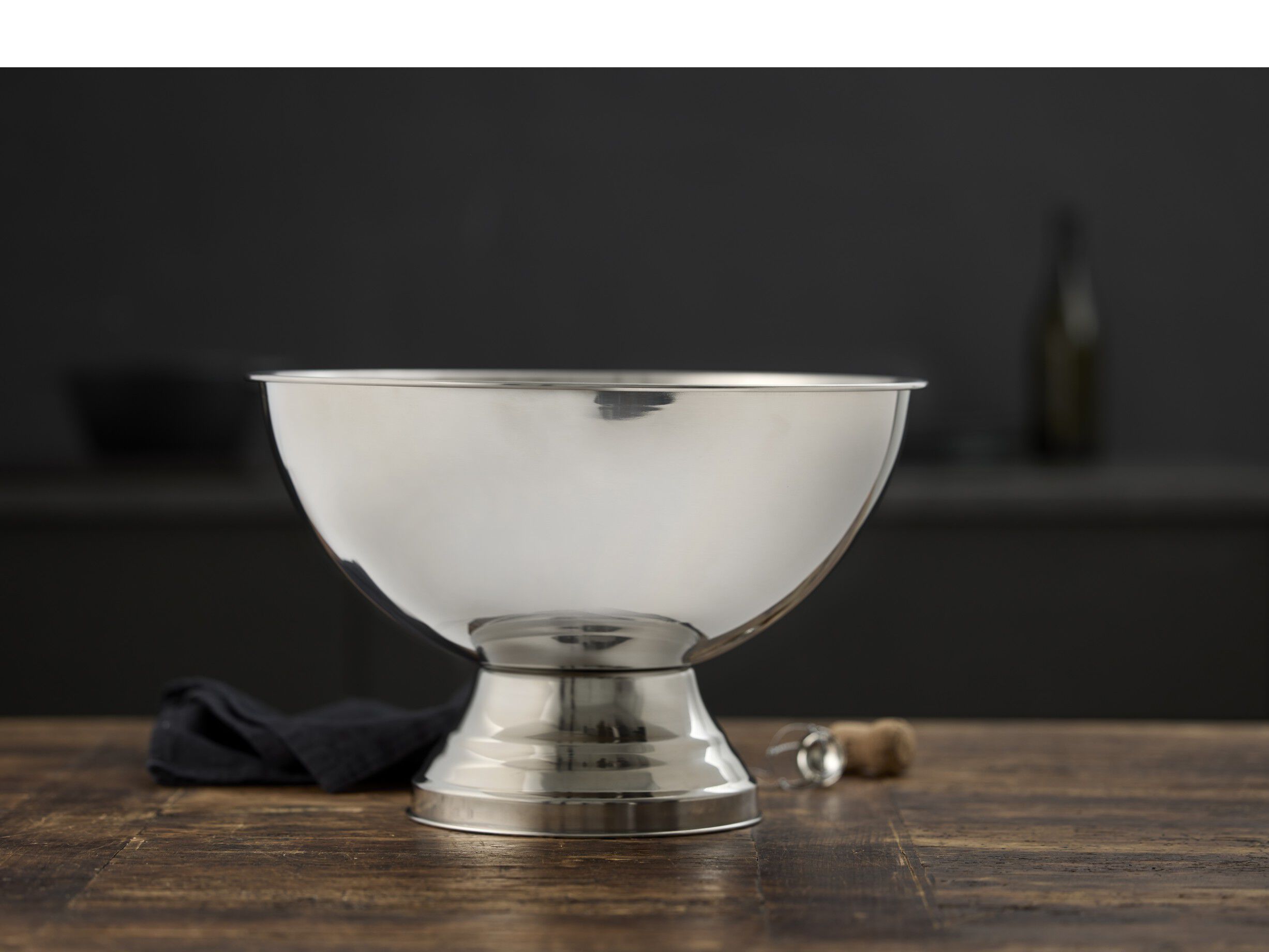 Champagnebowle 13 liter Rostfritt st&aring;l