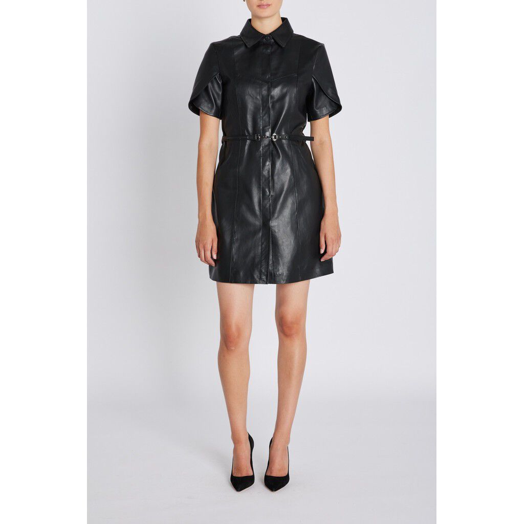 SoftBBZendianna Leather dress