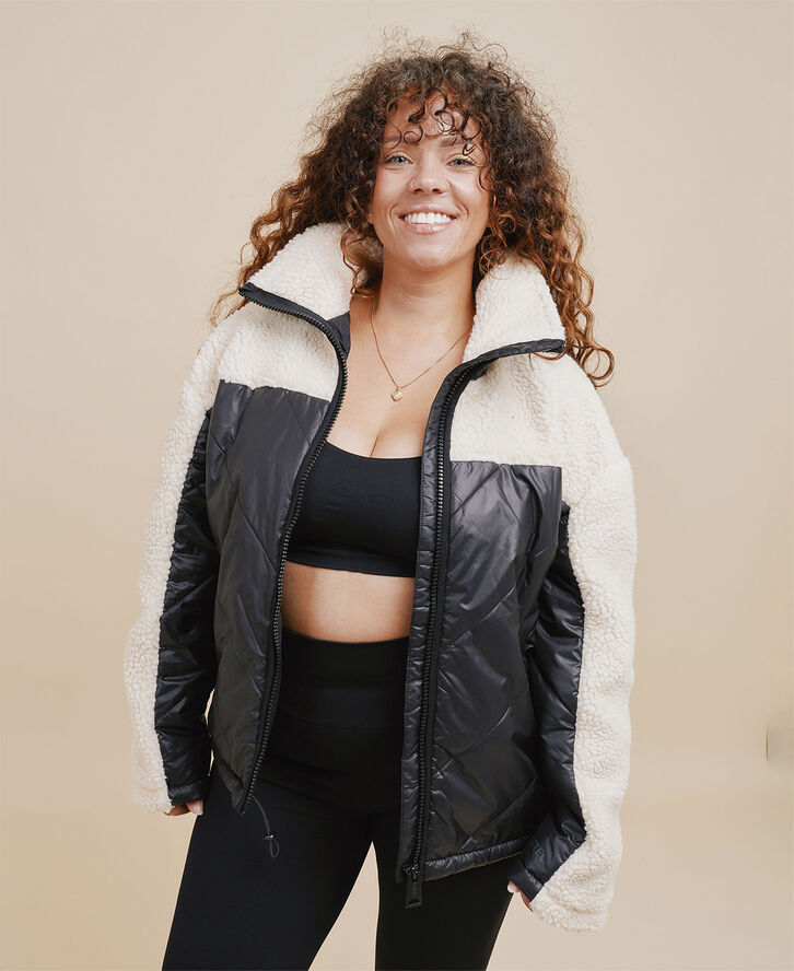 Slope Fleece Jakke - Nero