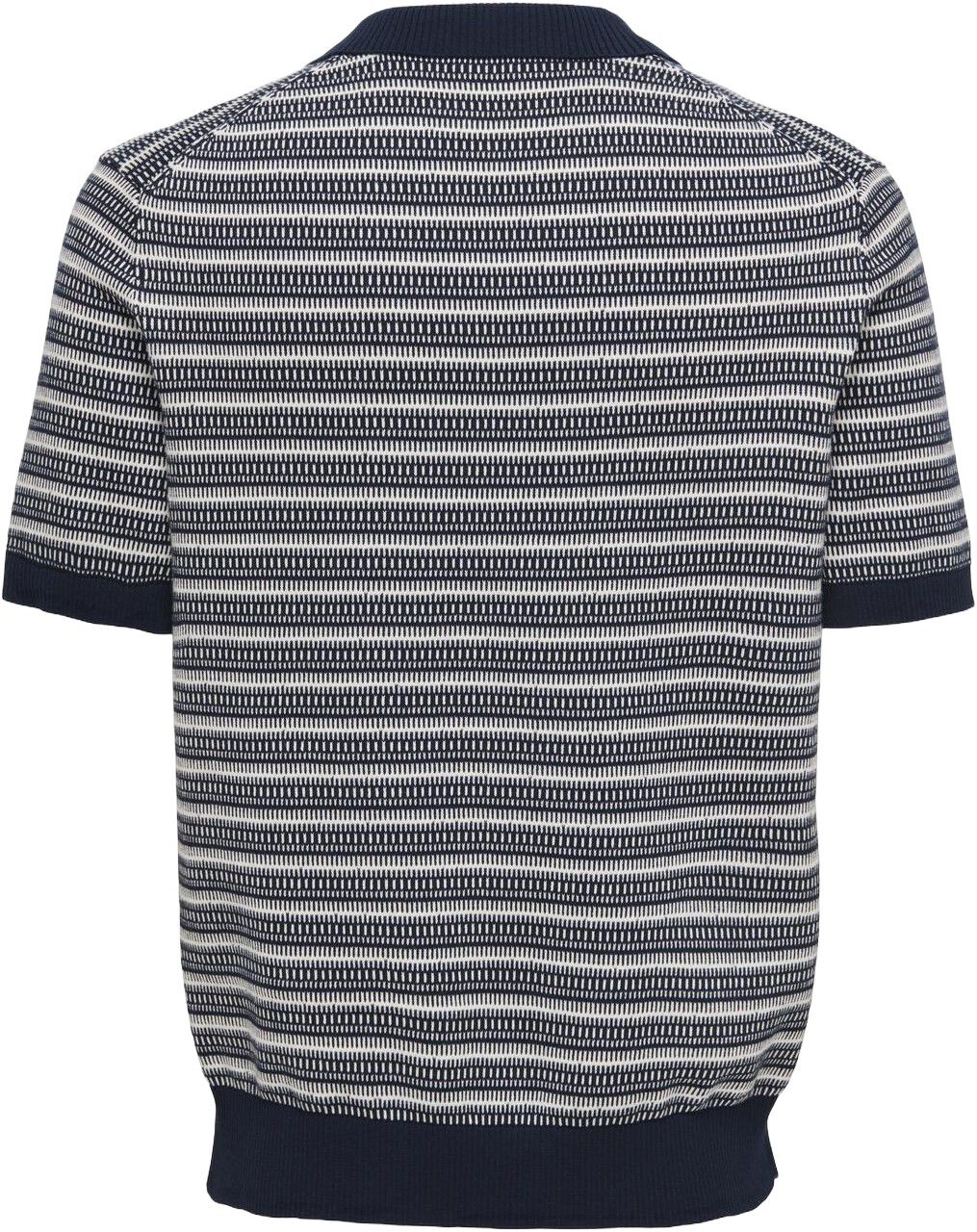 Onstilo Life Reg Ss Split Neck Knit Noos