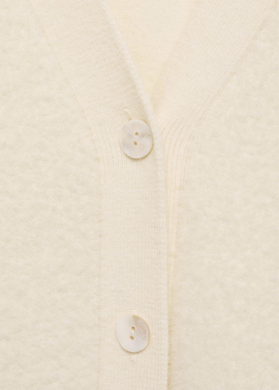 Soft finished cardigan