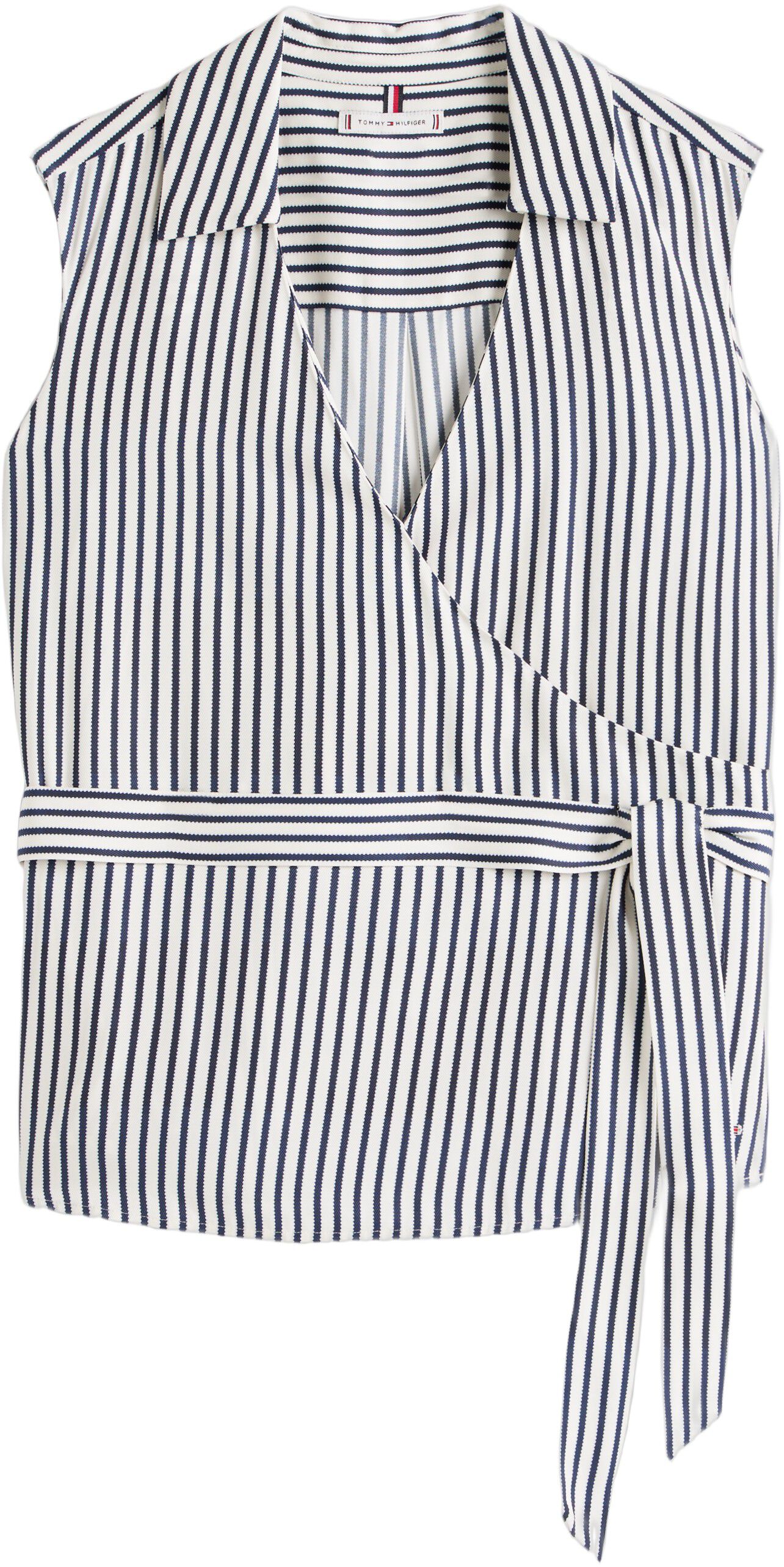 VIS TWILL NS WRAP TOP