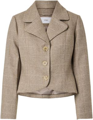 YASTHELA LS WOOL BLEND SHORT JACKET