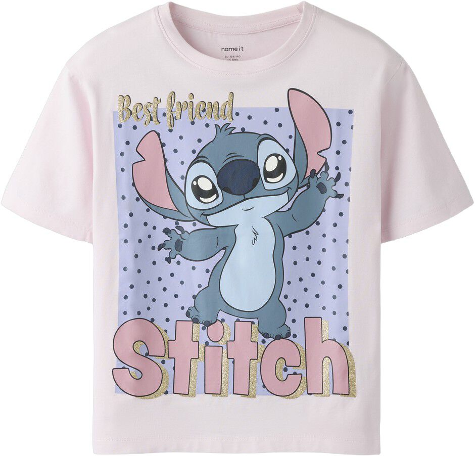 Nkfadara Stitch Ss Nreg Top Box Noos Wdi