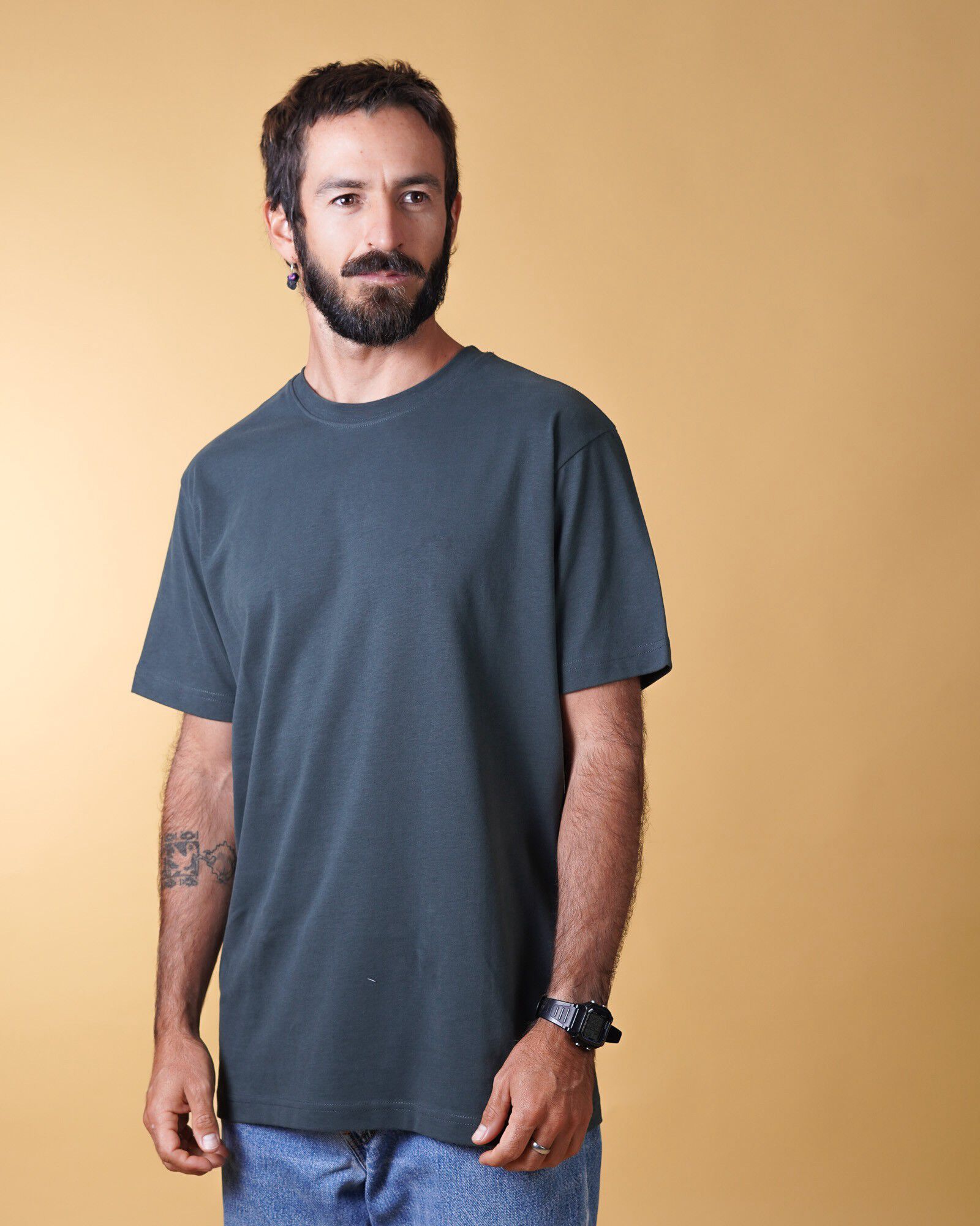 ESSENTIAL MEN'S BRUSHED T-SHIRT