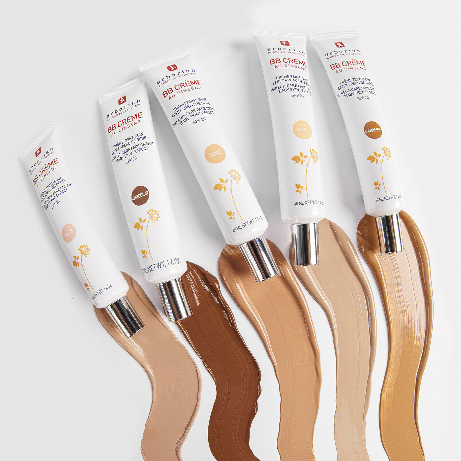 Ginseng BB Cr&egrave;me - Makeup-Care Face Cream Baby Skin" Effect