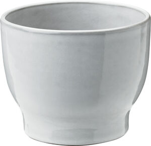 Ytterkrukor, vit, Ø 12,5 cm