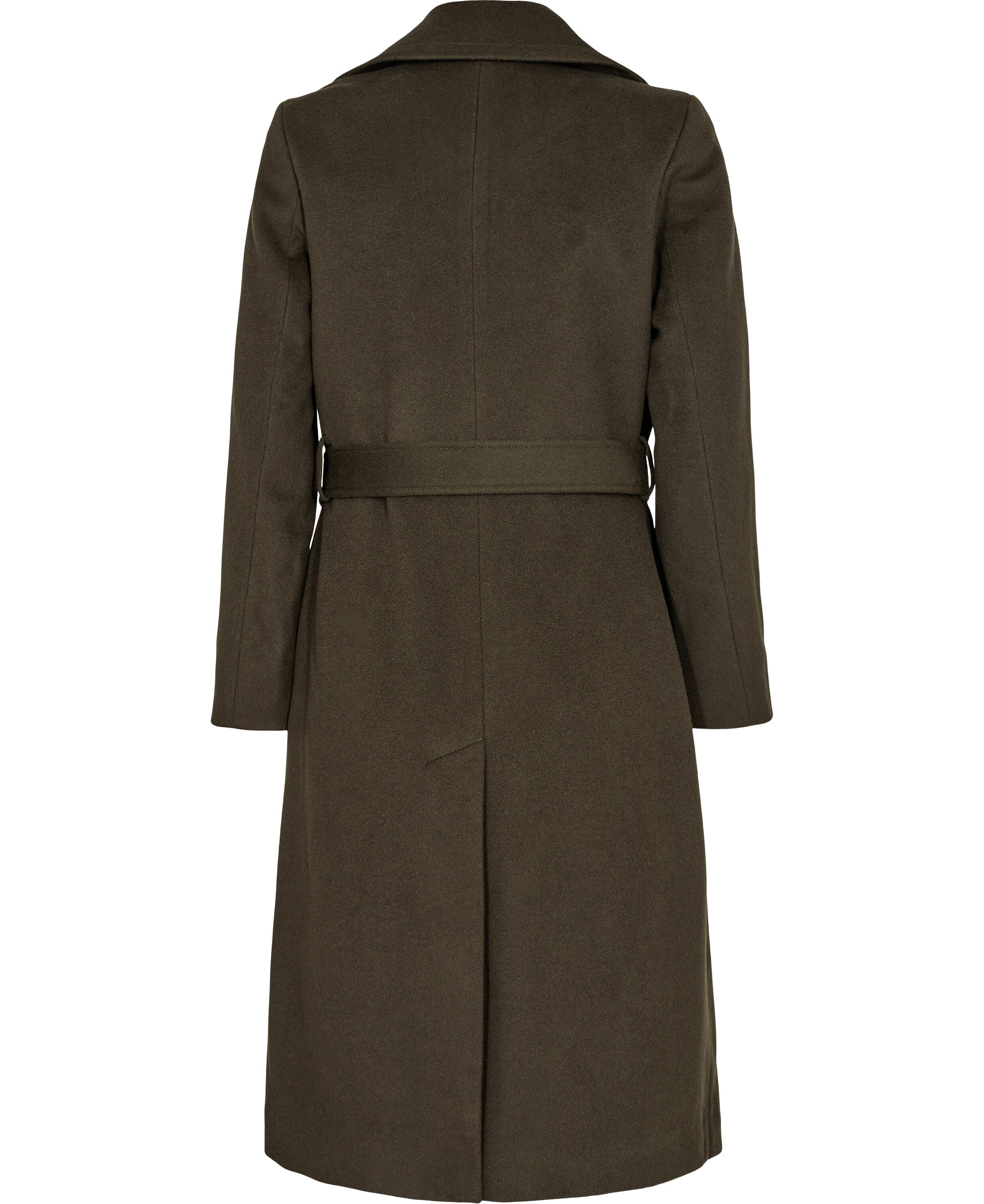 Cashmere Coat W - Clareta Belt Midi