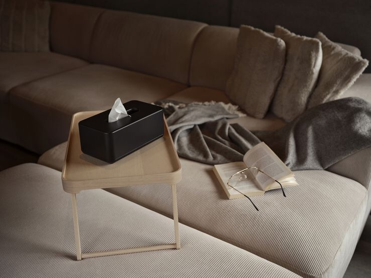 Servettlåda Ume 25,6 x 14 x 10,7 cm Black