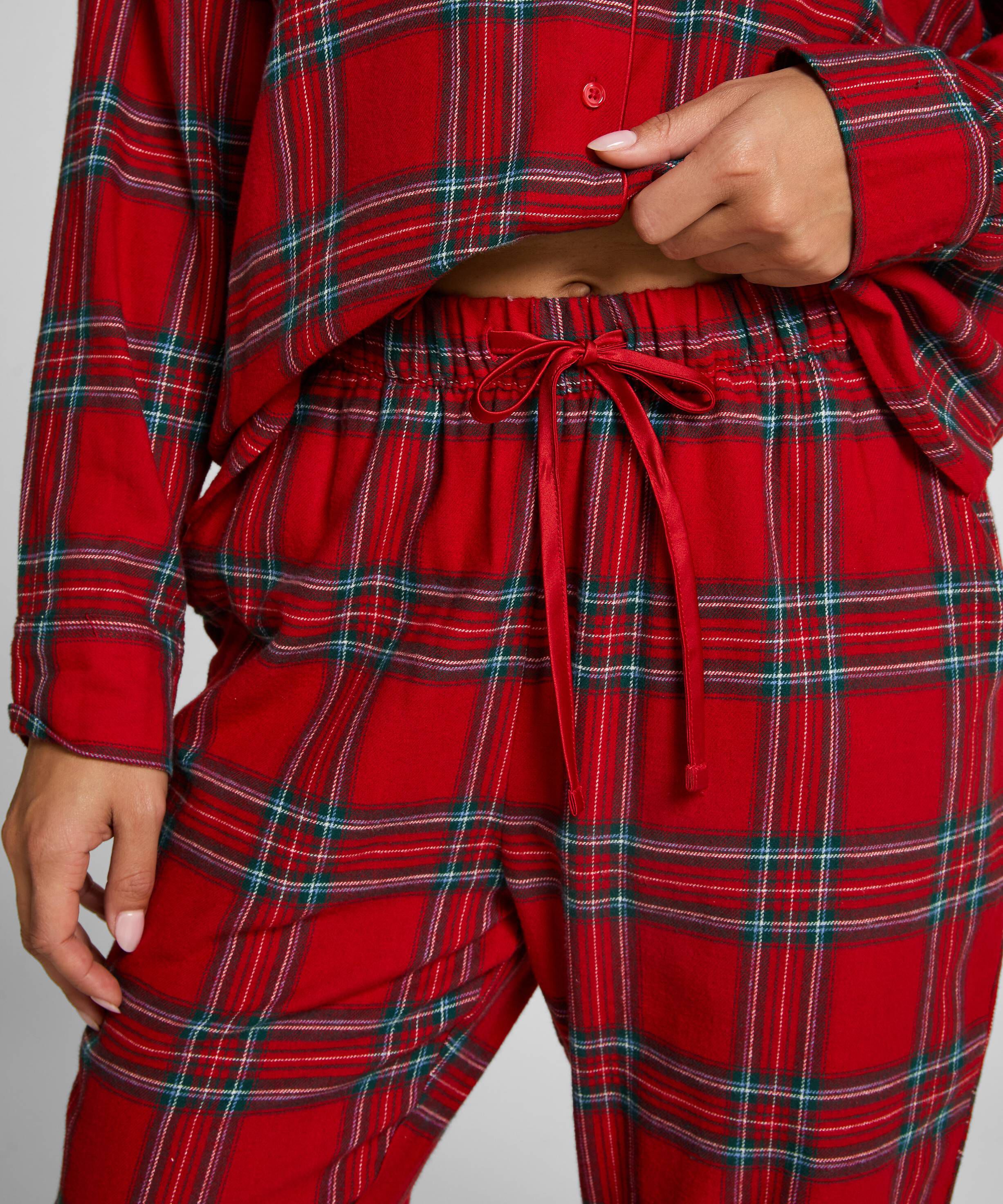Pyjama Set Flannel Twill Check