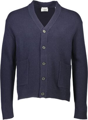 Lambswool button cardigan
