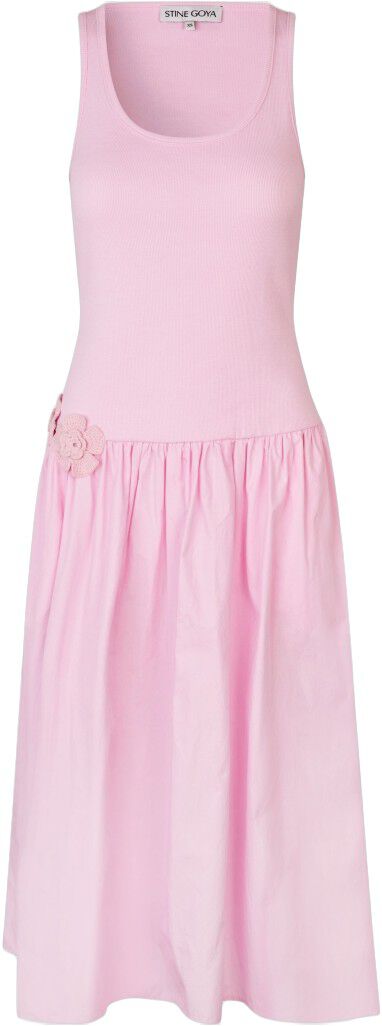 2385 Rib, Casual Tank Midi Dress