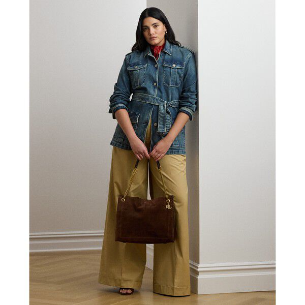 Belted Denim Field Jacket