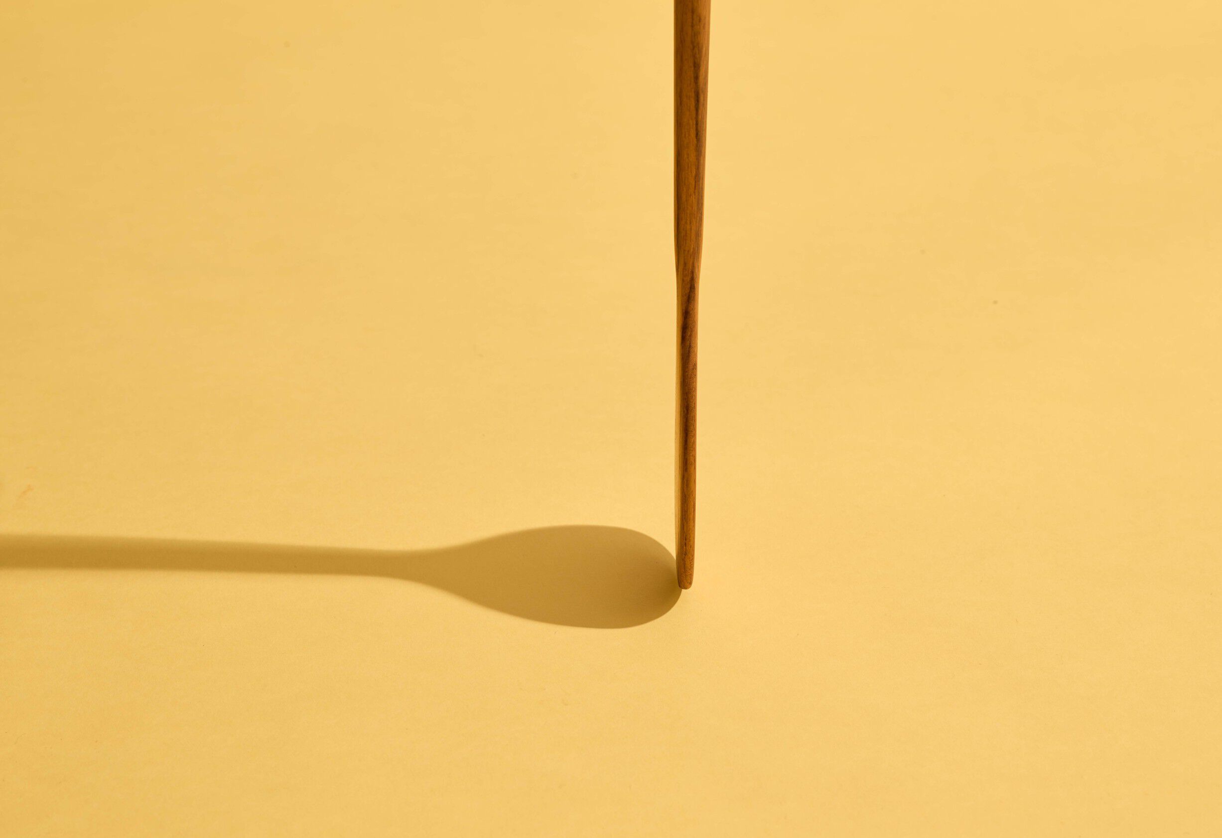R&oslash;respatel, teak, 30 cm
