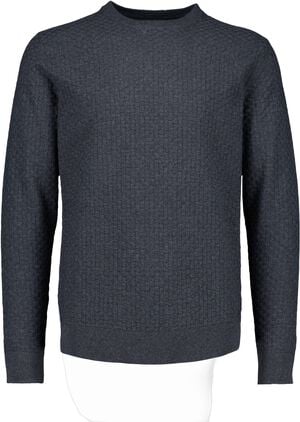 Structure o-neck knit L/S