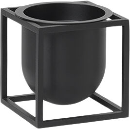 Kubus Flowerpot 10, Black