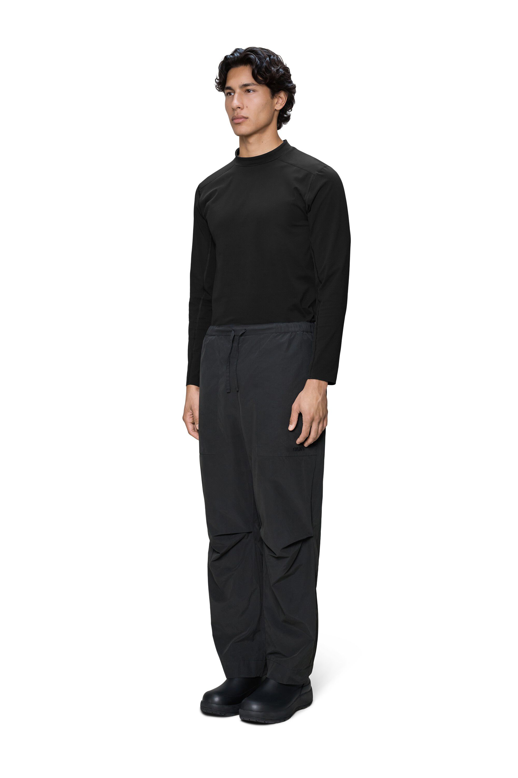 Light Woven Pants Wide