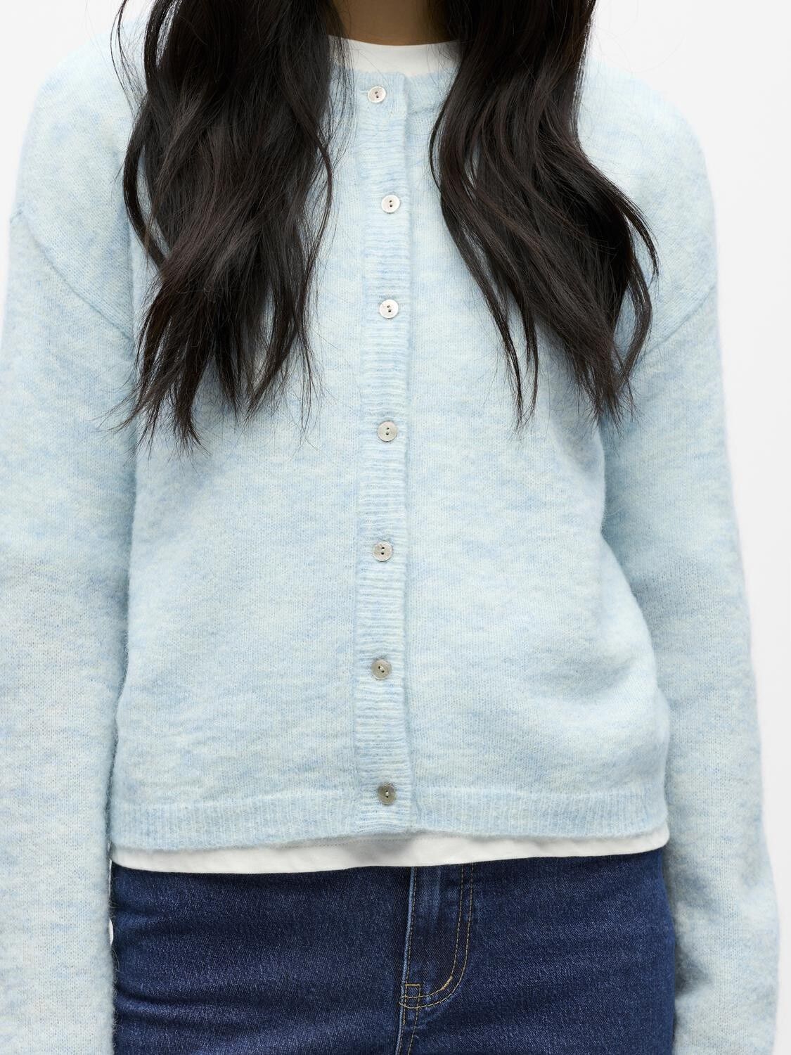 OBJAGATE L/S RE KNIT CARDIGAN NOOS