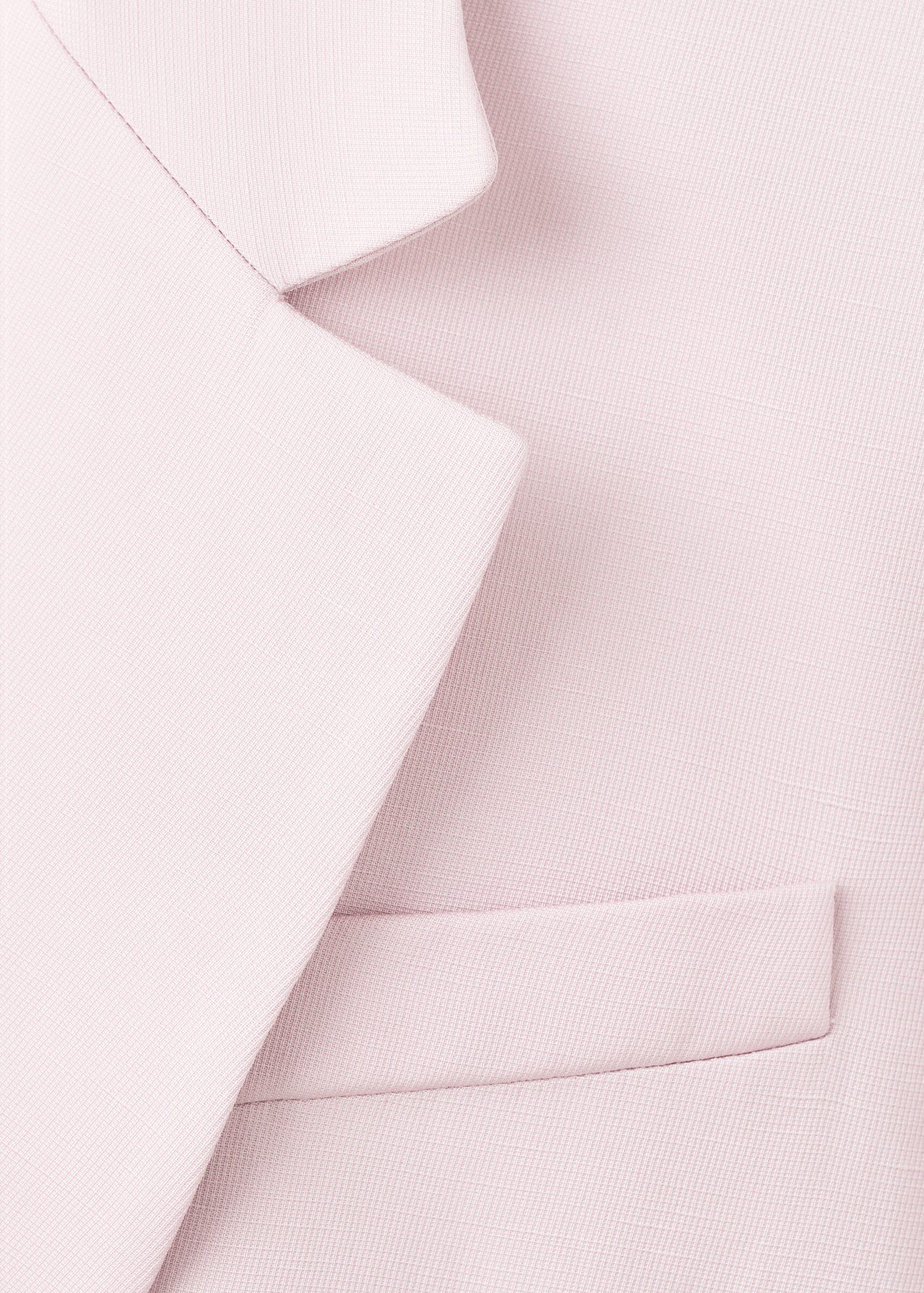Linen-blend double-breasted suit ja