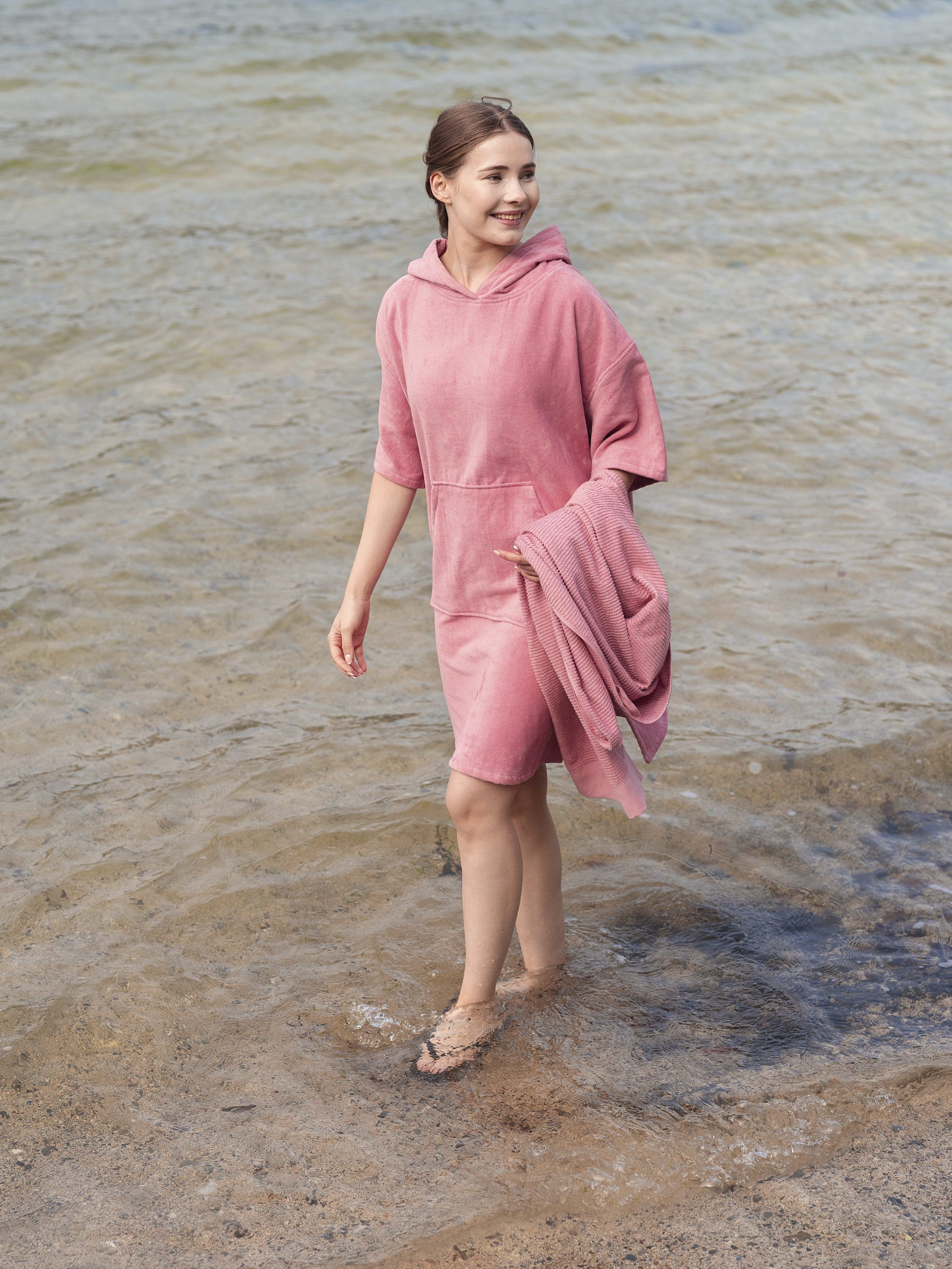 H&oslash;ie Chill badeponcho dame