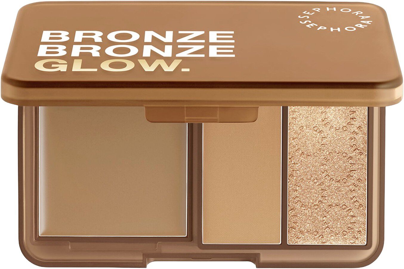 Bronze Bronze Glow Palette - Trio av bronzer och highlighter med flera
