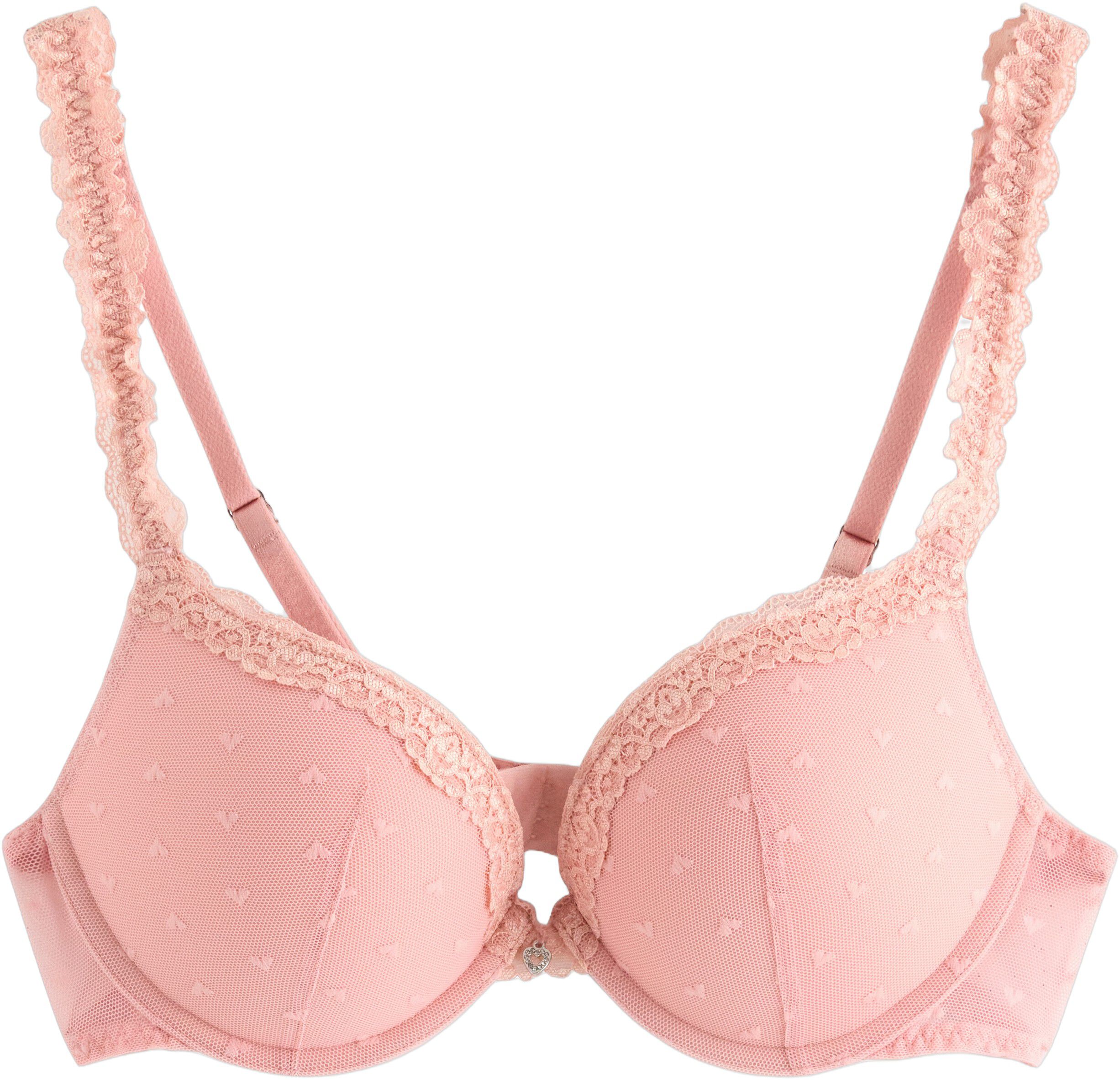 Bra Malva mesh heart