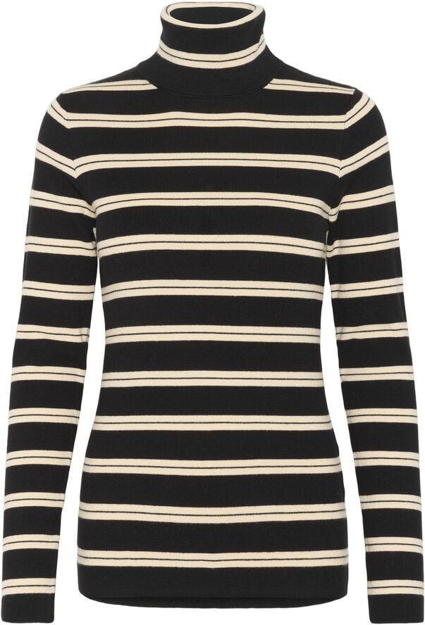 SLSpina Striped Rollneck