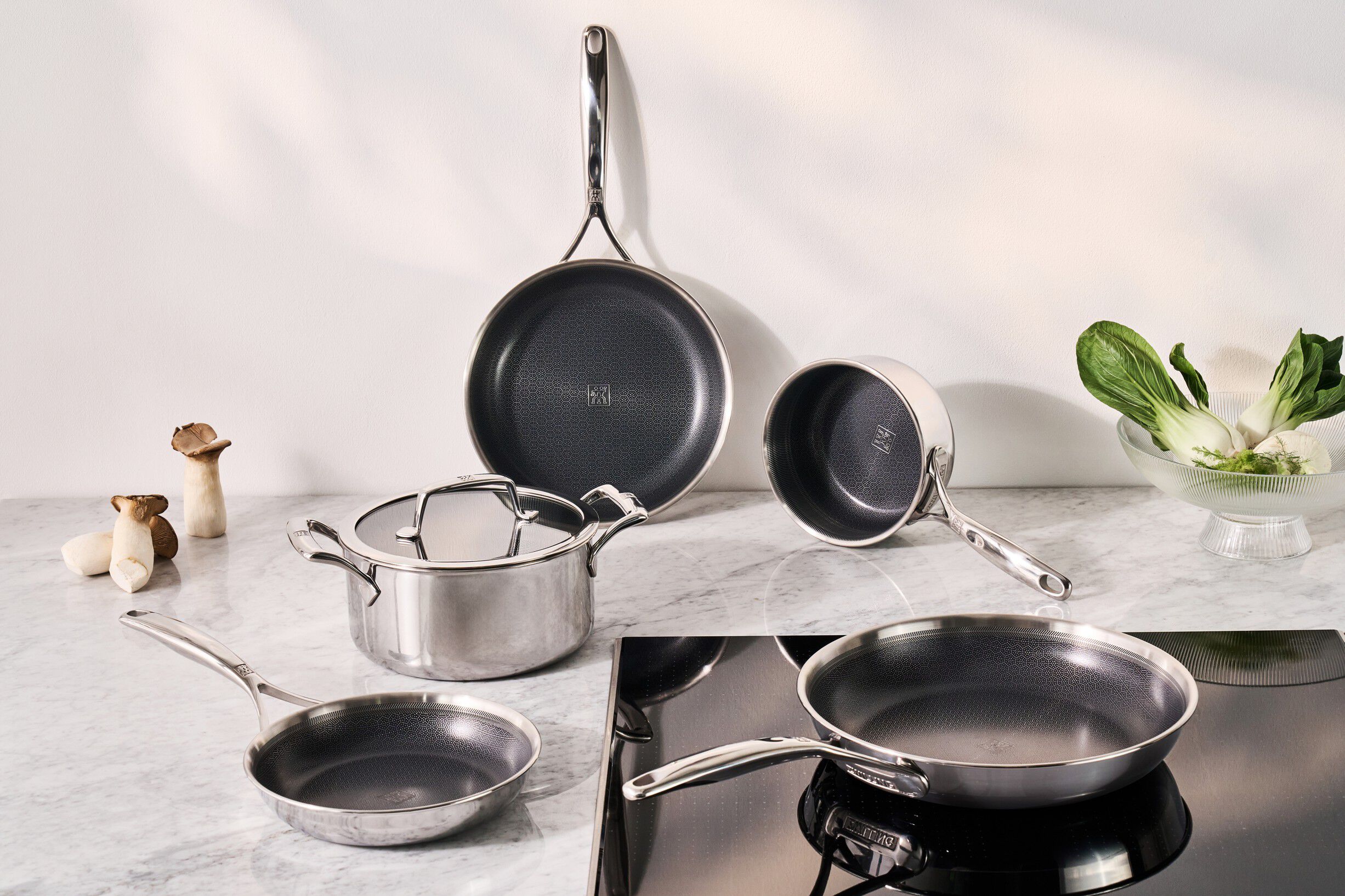 Wok 30 cm, 18/10 rostfritt st&aring;l