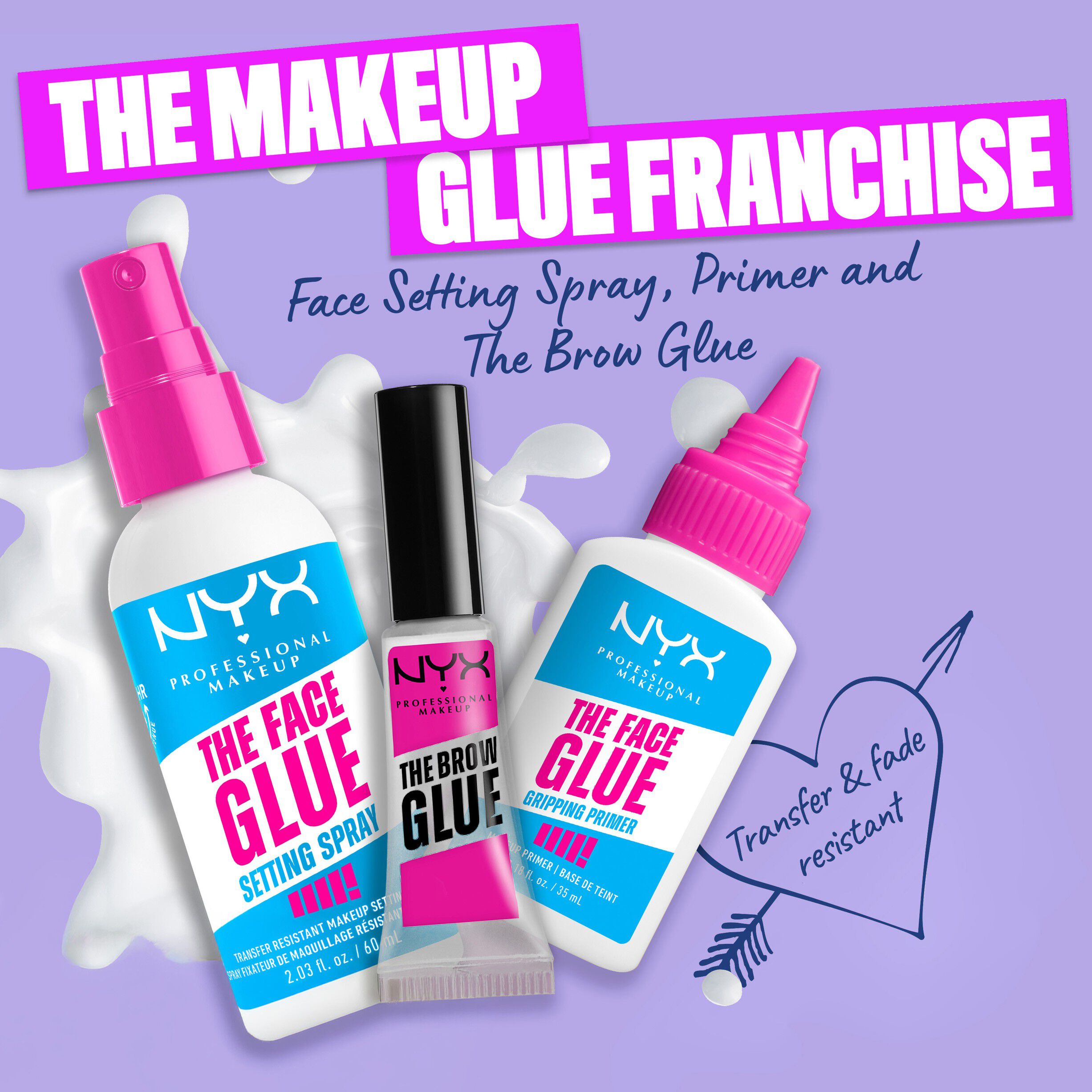 The Face Glue Setting Spray