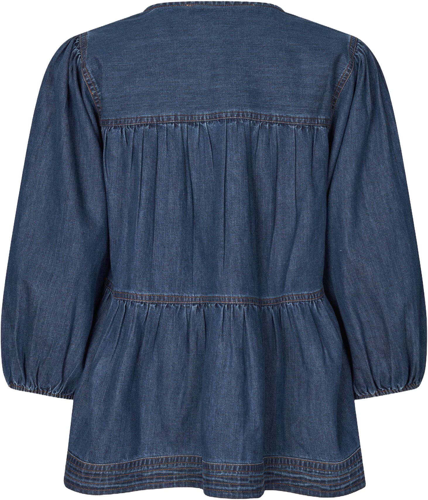 Evana Denim Blouse
