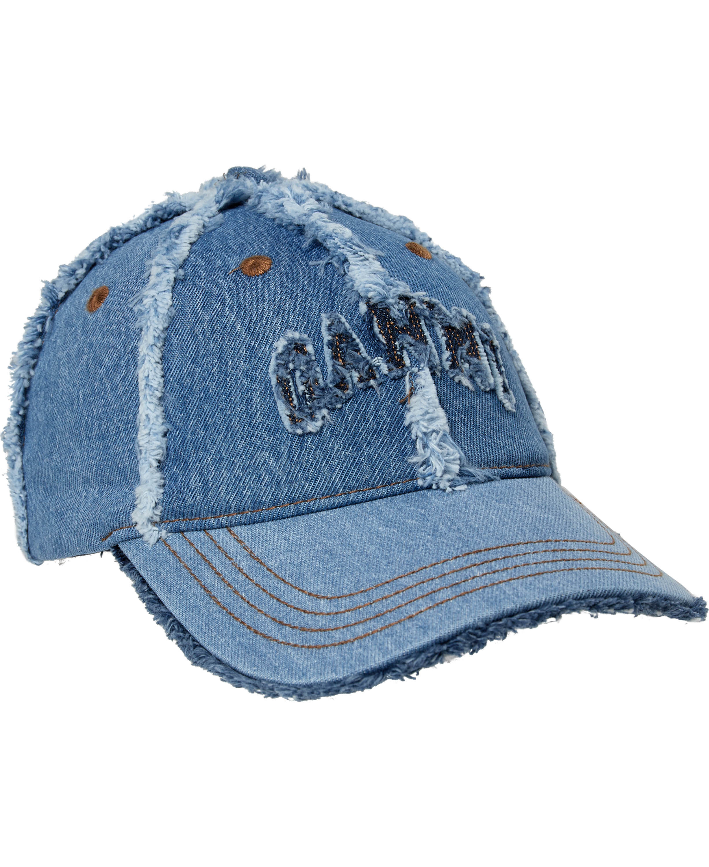 Denim Patchwork Cap