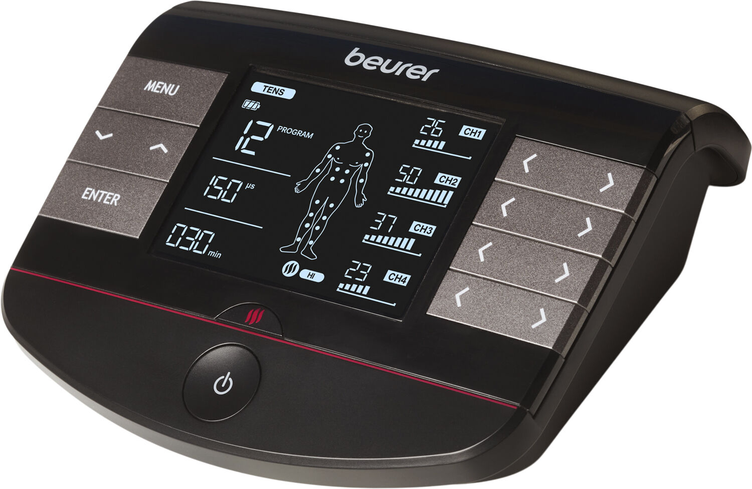 Beurer EM 89 TENS och EMS enhet med v&auml;rmefunktion