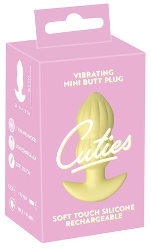 Vibrating Mini Butt Plug