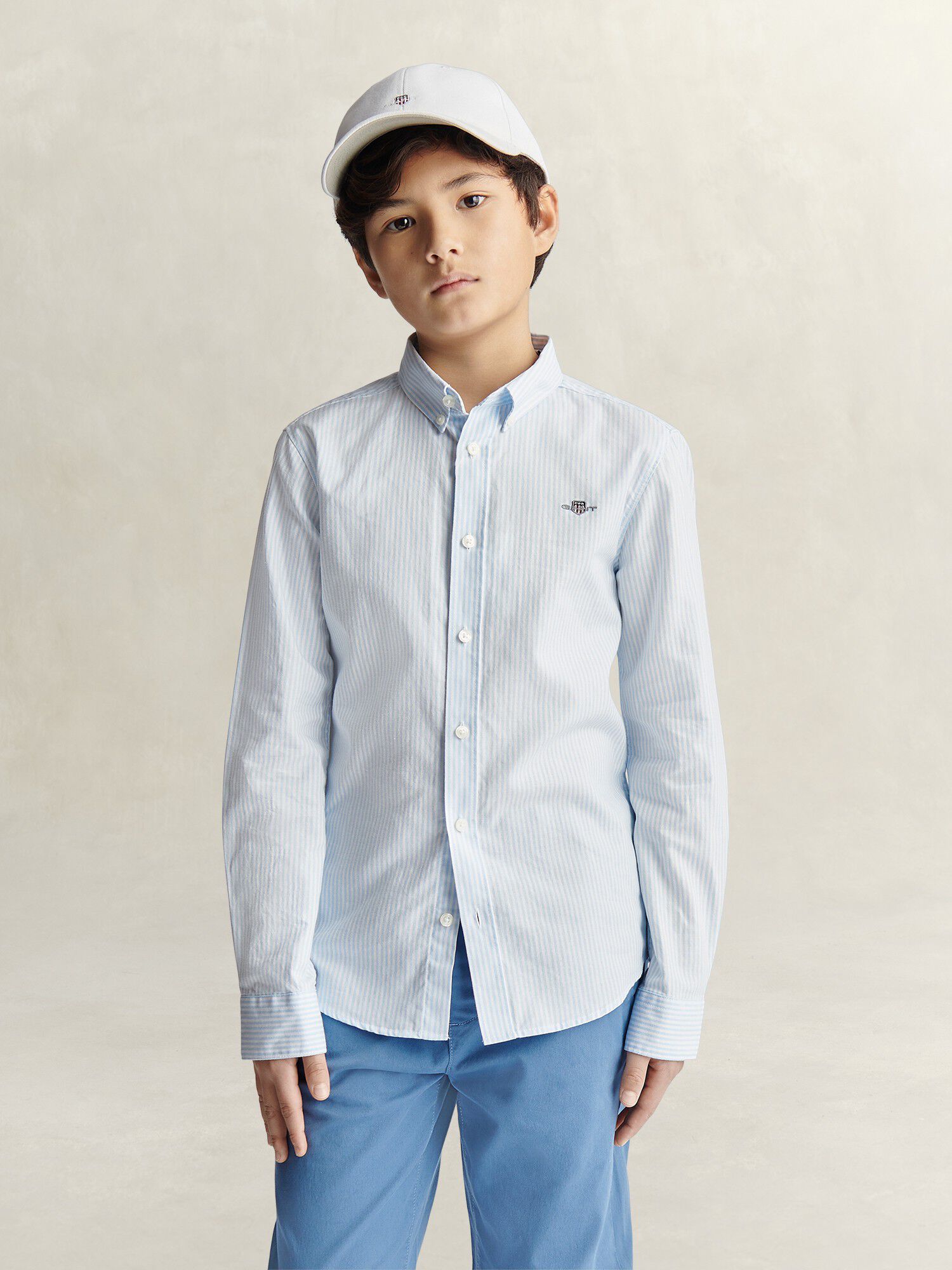 Shield Oxford Stripe Shirt