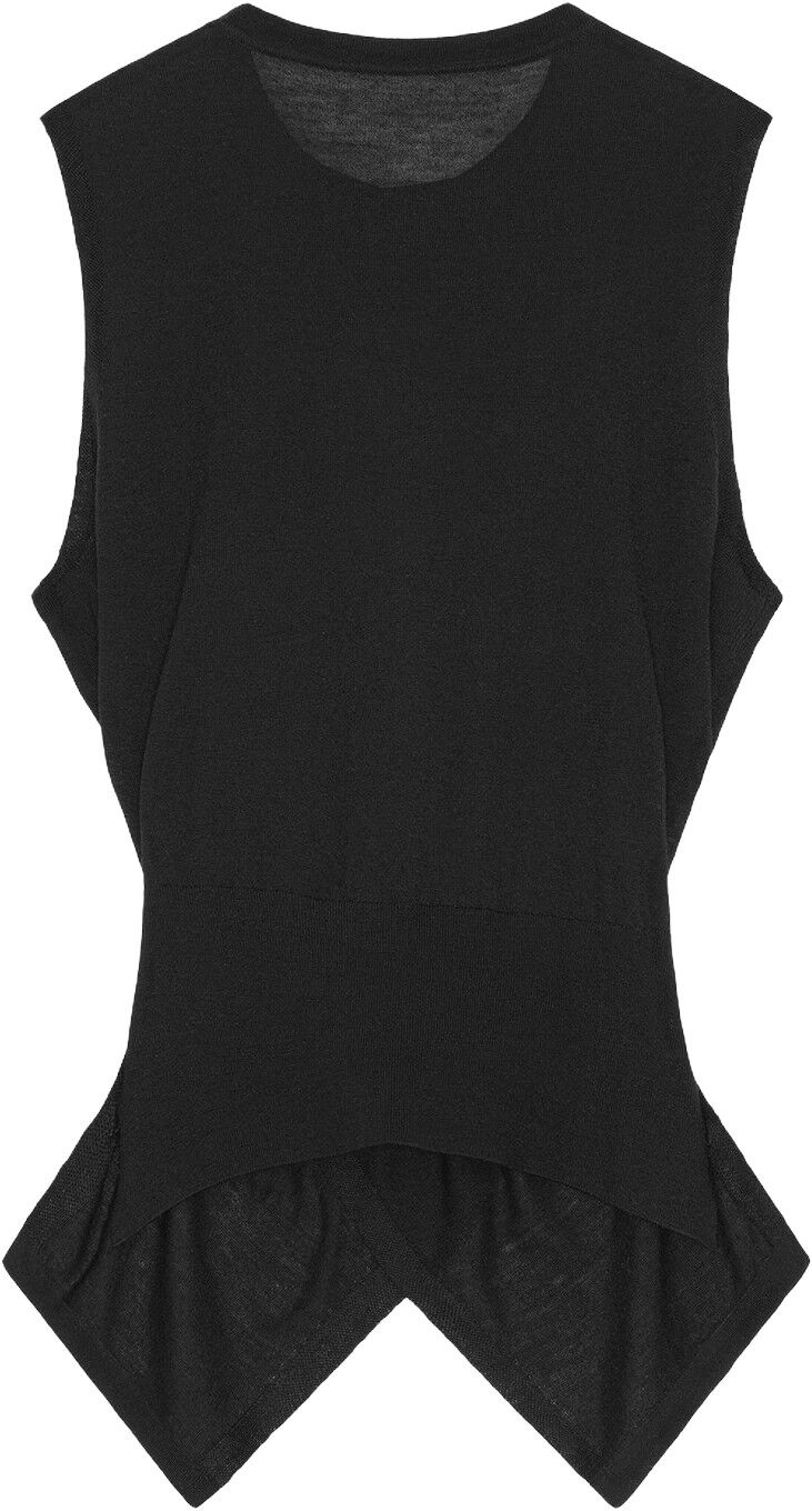 Draped Merino Wool Top