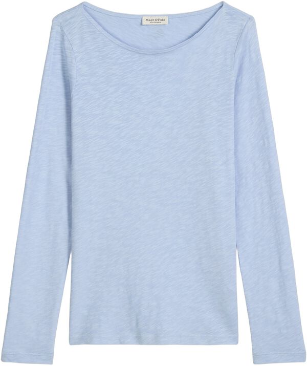 T-shirt, long sleeve, boat neck