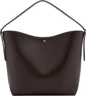 Bucket bag with buckle